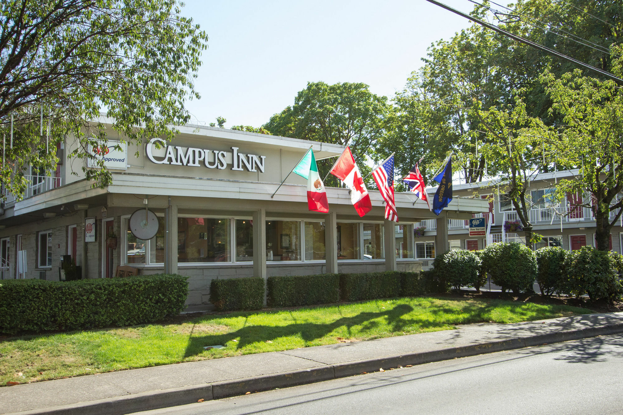 Campus Inn & Suites Eugene Downtown Exterior foto