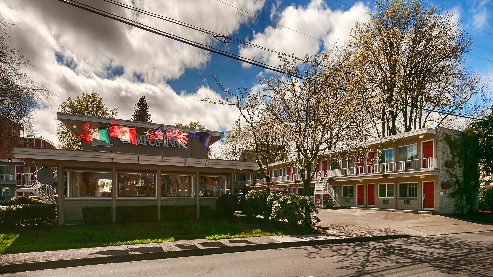 Campus Inn & Suites Eugene Downtown Exterior foto